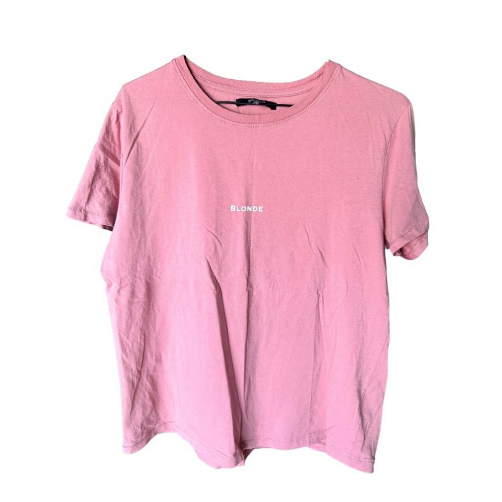 S/M Brunette the Label Blonde Pink Tee